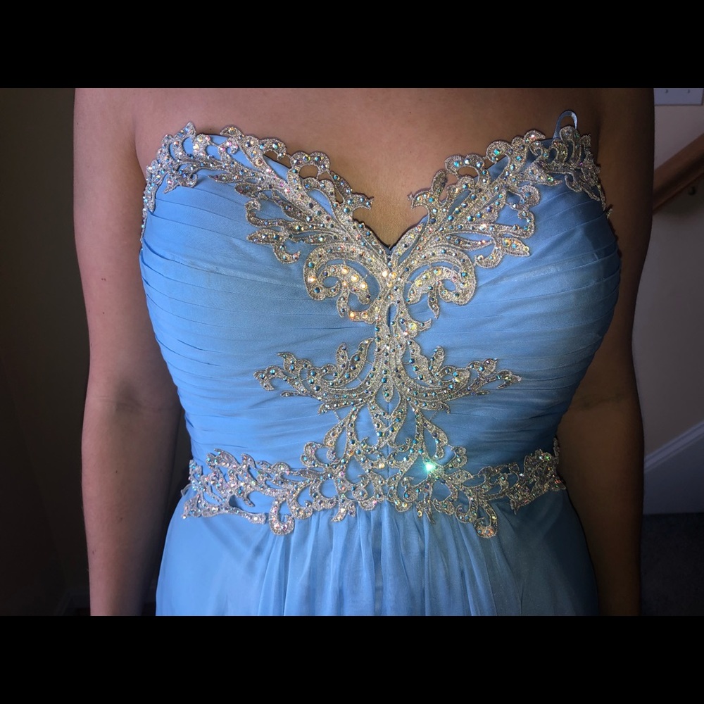 Periwinkle Blue Prom Dress